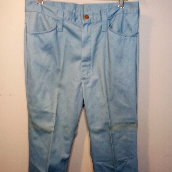 Vintage Sears Jeans Joint 70’s Bell Bottoms Light Denim Size 34 Medium‎ - Picture 5 of 16
